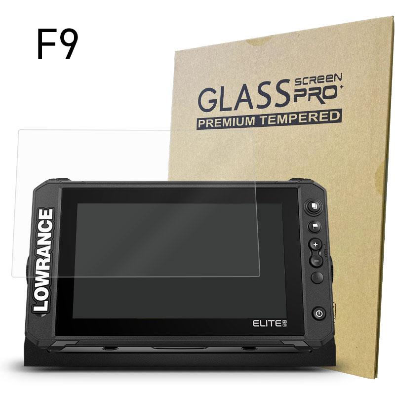 ブレイクガード ガラスフィルム F9 ELITE FS 9 用 魚探 画面 液晶 保護 | ローランス