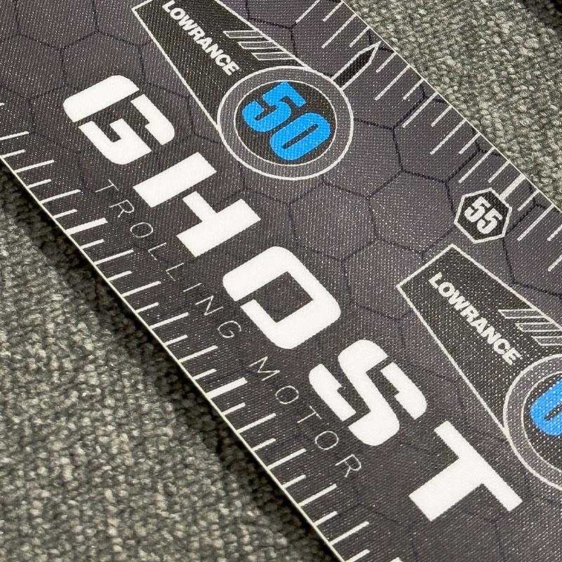 エレキベース　デカールシール付き ローランス オリジナル メジャーカーペットデカール 70cm × 10cm