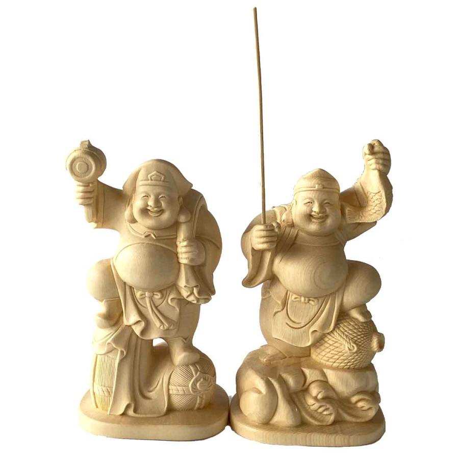 大黒天 大黒様 恵比寿様 恵比寿天 15cm 商売繁盛 神棚 七福神 金 大黒天 大黒様 恵比寿様 恵比寿天 15cm 商売繁盛 神棚 七福神 金