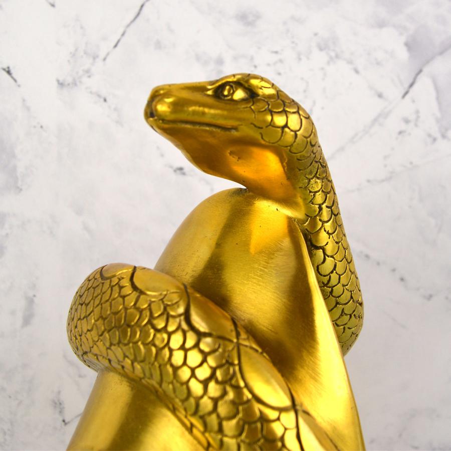 蛇 金運 銅製 置物 特大 20.5cm*18cm*12cm 縁起物 巳年 財運 蛇 金運 銅製 置物 特大 20.5cm*18cm*12cm 縁起物 巳年 財運