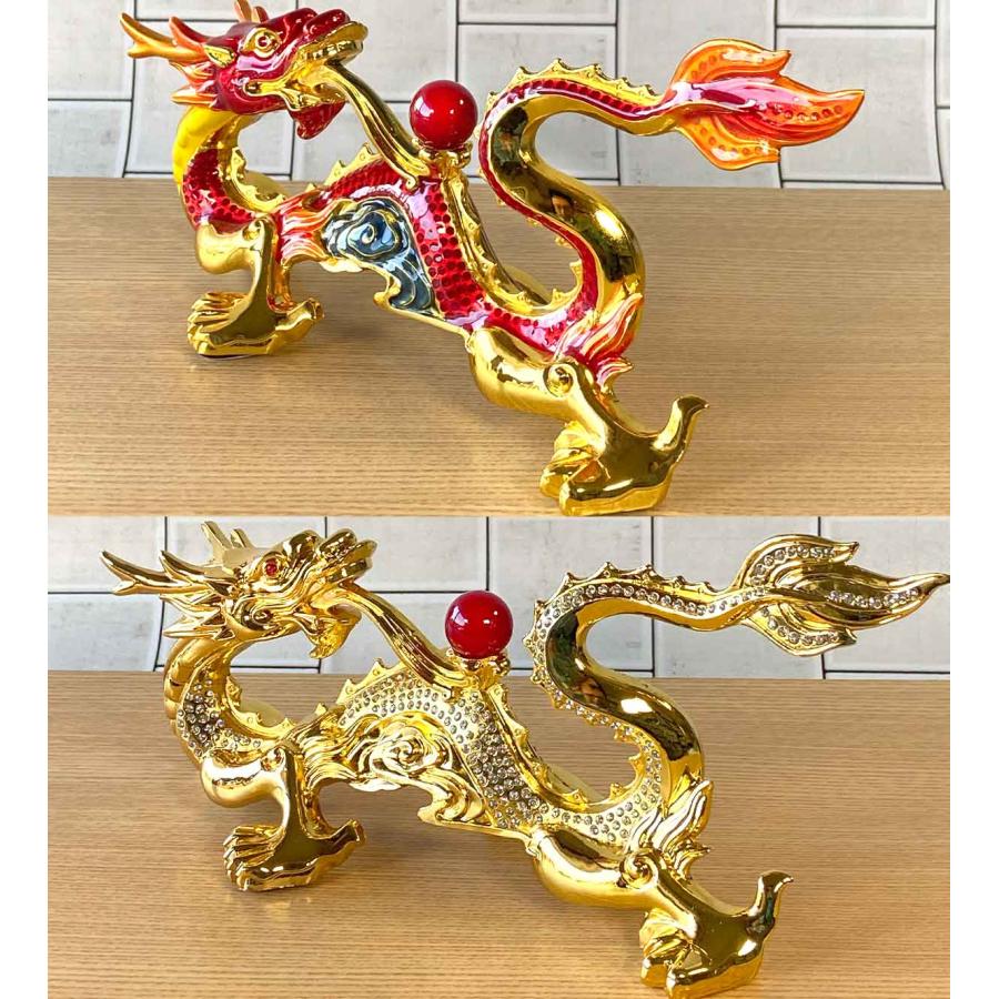 龍神 赤龍 金龍 紅龍 風水 ダイヤモンド 置物 宝玉 玉 開運 恋愛 龍神 赤龍 金龍 紅龍 風水 ダイヤモンド 置物 宝玉 玉 開運 恋愛