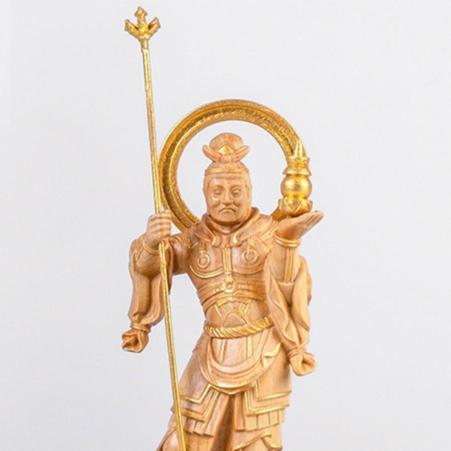 毘沙門天像 お値下げしました! 美品 銅像 金運開運商売繁盛健康長寿高さ30cm 毘沙門天像 お値下げしました! 美品 銅像 金運開運商売繁盛健康長寿高