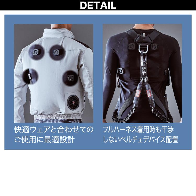 HOOH（鳳皇） 快適ウェア ペルチェコンプレッションセット PC222 ※返品
