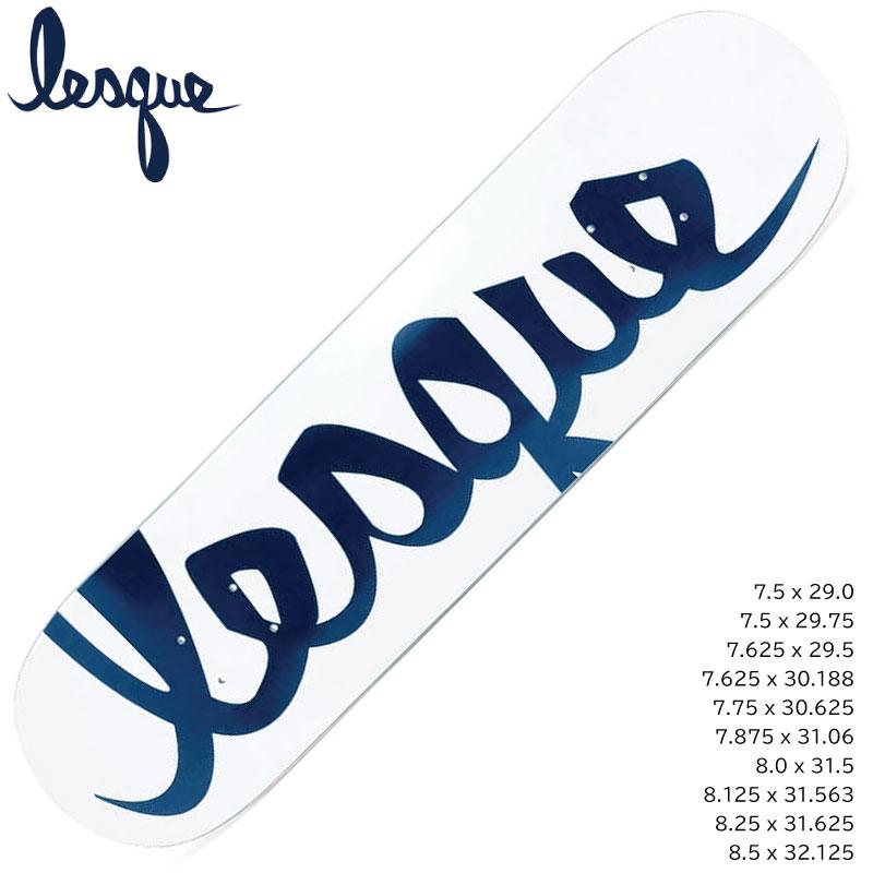 レスケ デッキ スケートボード LESQUE DECK TEAM LOGO スケボー