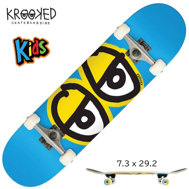 スケートボード キッズ クルキッド コンプリート セット KROOKED EYES