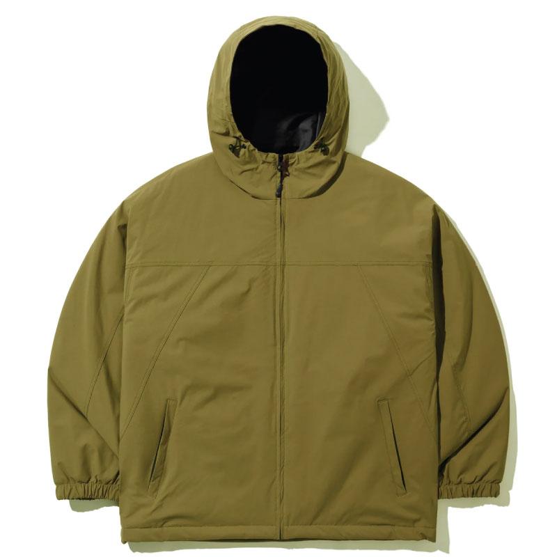 ビエス ラビット ジャケット スムース フード ジャケット BSRABBIT SMOOTH HOODED JACKET KHAKI  スノーボード ウエア ジャケット 2024-2025 BSR2425FWJK048の画像