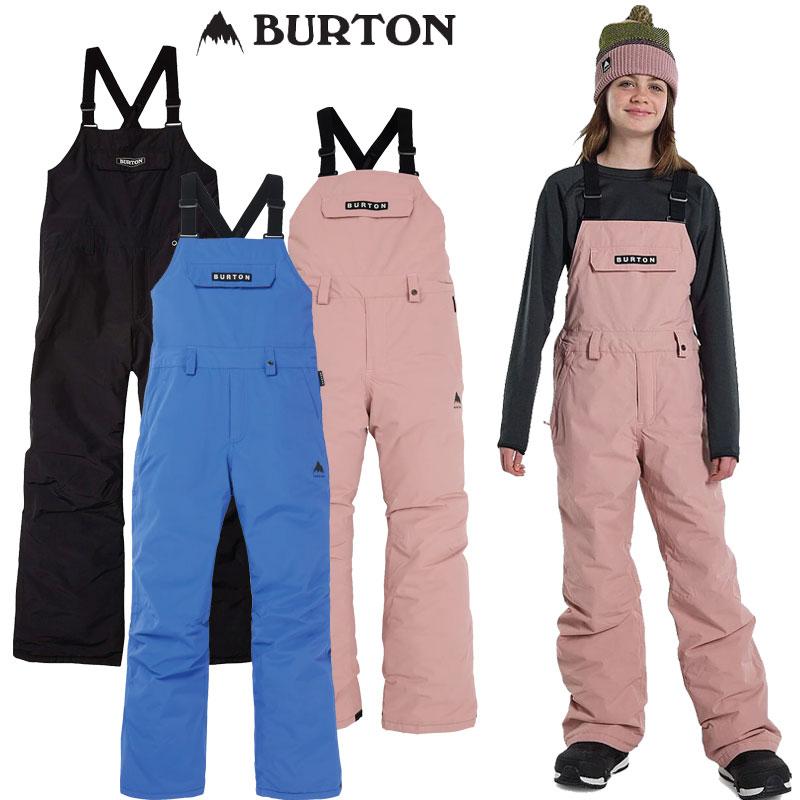 A631 新品バートンBURTON スカイラー ビブパンツ キッズ M 防水 BURTON（バートン） キッズ ウェアー スカイラー ビブパンツ Burton