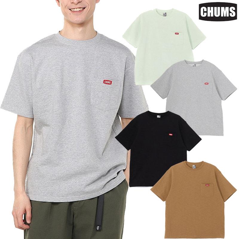 CHUMS キーストーンショートスリーブポケットクルートップ Tシャツ 4
