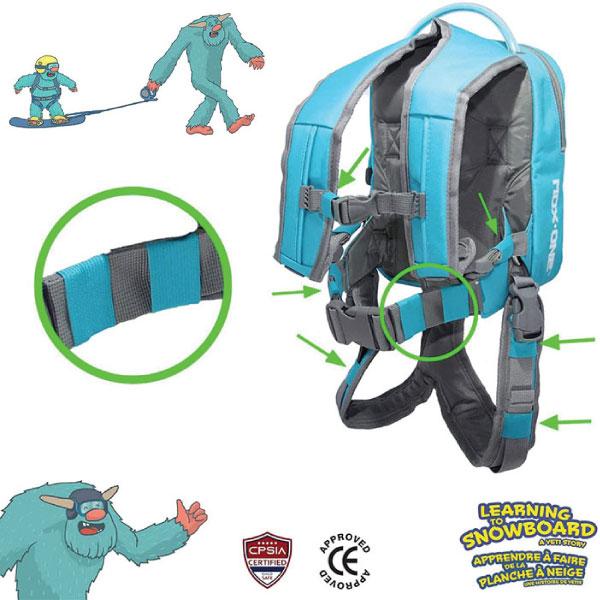 スノーボード スキー ハーネス MDX ONE SNOWBOARD＆SKI HARNESS 子供用