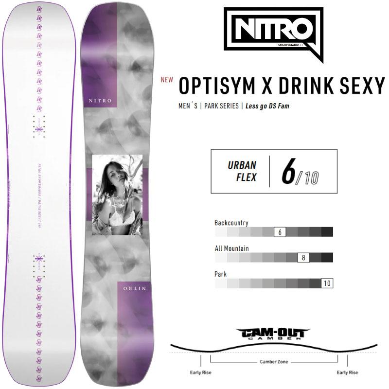 NITRO（ナイトロ） スノーボード ドリンクセクシー NITRO SNOWBOARD