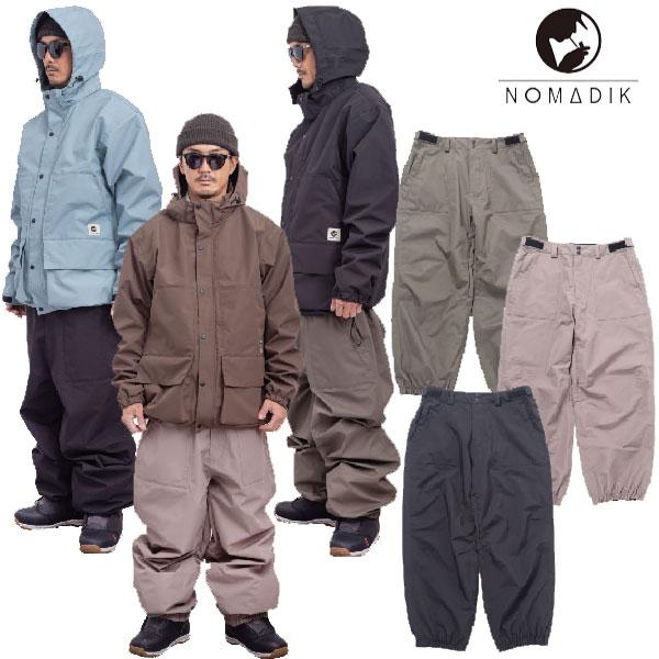 NOMADIKスノーボード ユニセックス ウェア THICK PNT 23-24 NOMADIK THICK PNT SNOW WEAR ノマディック チック パンツ スノー