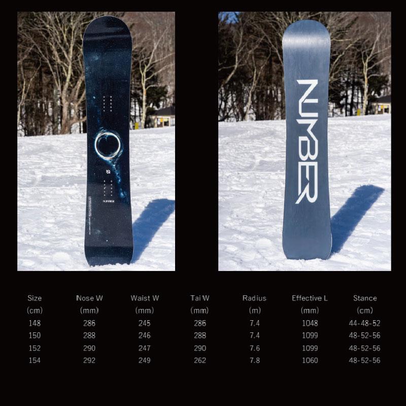 予約 NUMBER SNOWBOARDS V（ファイブ）26-27 ナンバースノーボード
