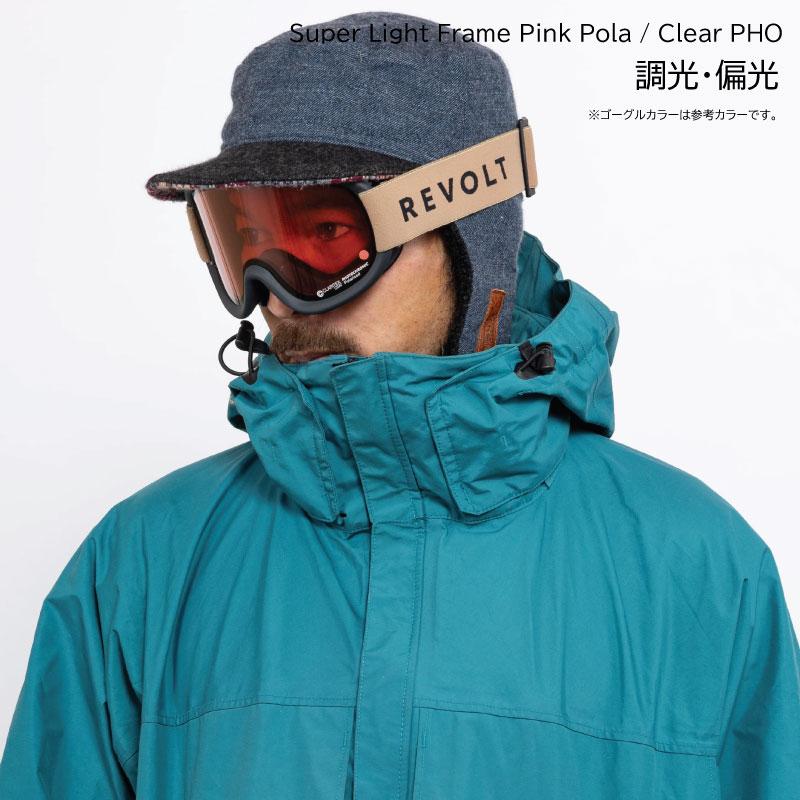 anon リボルト ゴーグル スーパーライトフレーム 調光レンズ 偏光