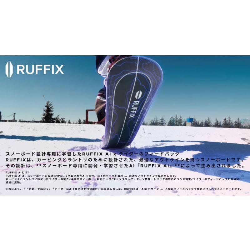 予約 RUFFIX SNOWBOARDS ラフィックススノーボード ラントリ グラトリ