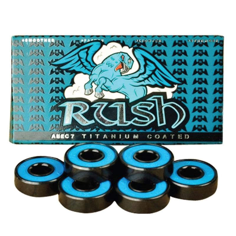 スケートボード ベアリング ABEC7 Rush Titanium Coated Bearings