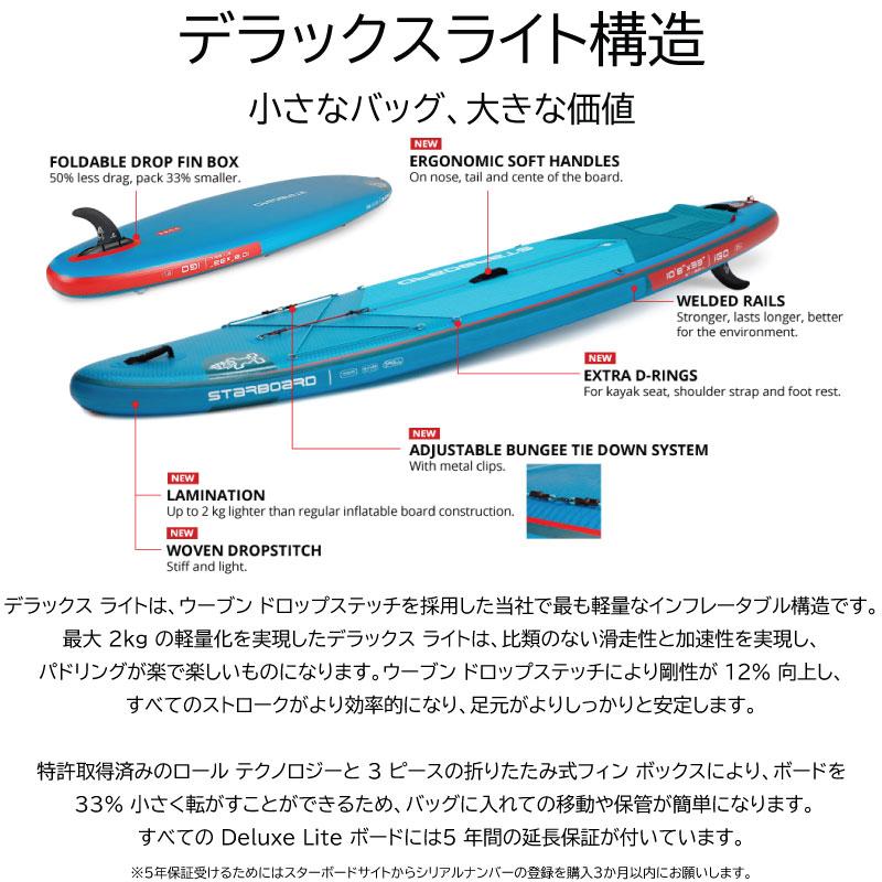 スターボード サップ デラックス ライト ロール STARBOARD 11'2