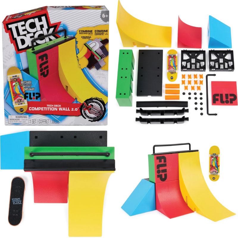 テックデッキ 指スケ アイテムセット Tech Deck competition wall 2.0