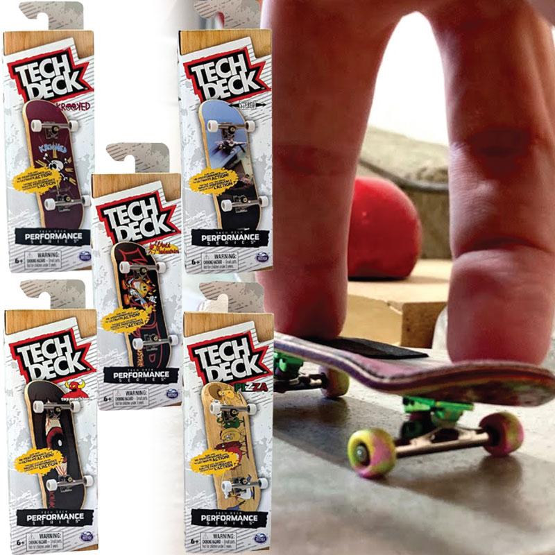 テックデッキ TECH DECK SKATEBOARDS PERFORMANCE REAL WOOD 指スケ