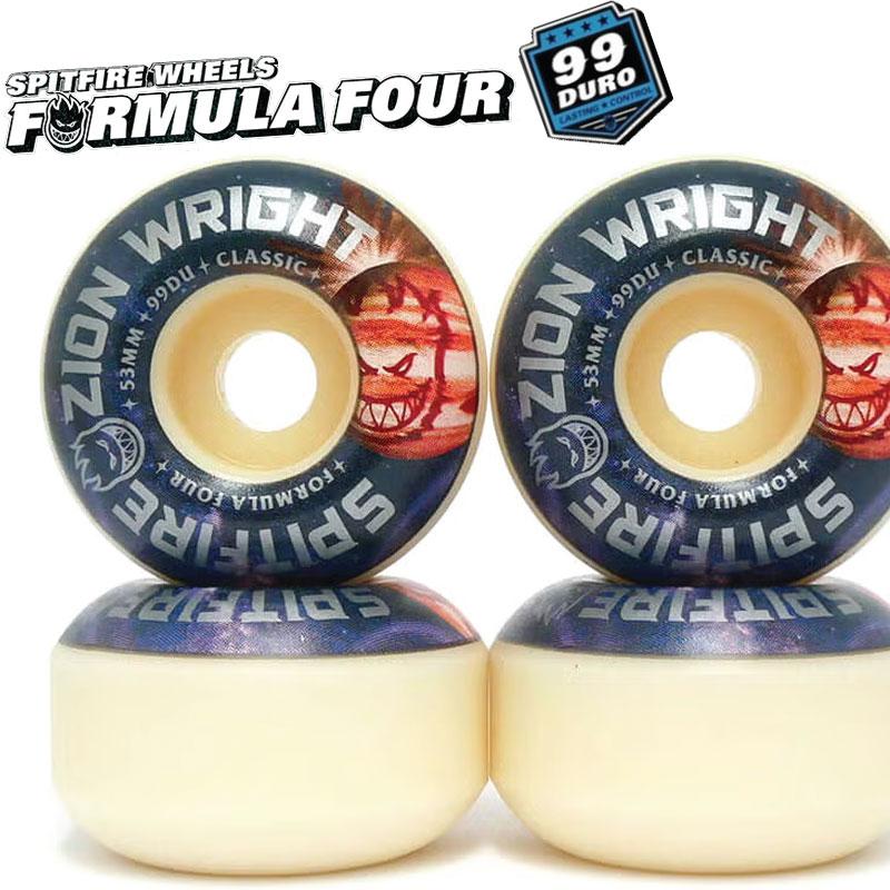 SPITFIRE F4 ウィール ZION 53mm ウィール スピットファイアー ウィール SPITFIRE WHEEL F4 99D Zion Cosmic