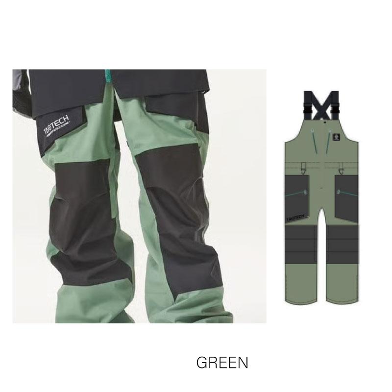 タオテック TAOTECH 3Lビブパンツ スノーボードウェア パンツ 2025