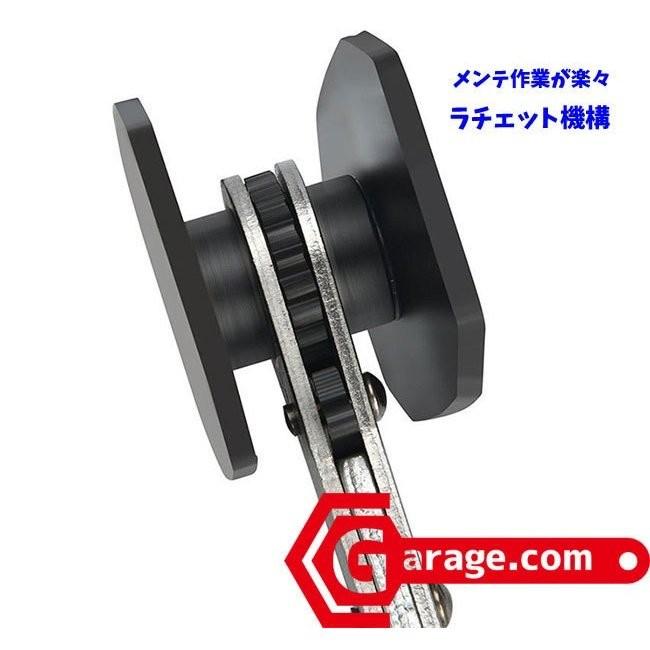 4-IN-1 ラチェット機構 ブレーキパッド キャリパープレス キャリパー
