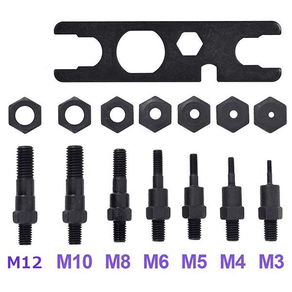 ハンドナッターセット ナットリベットガン M3-M12 ODGT1-T321