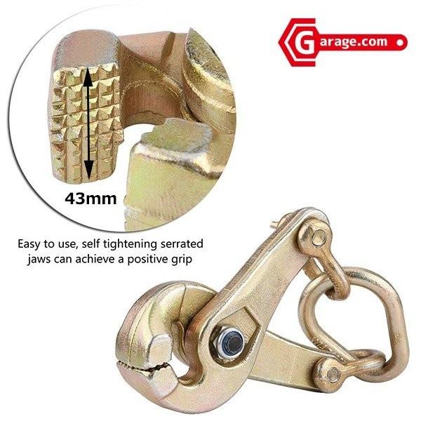 鈑金工具 引っ張れると締めいく はさみ型板金クランプ ODGK2