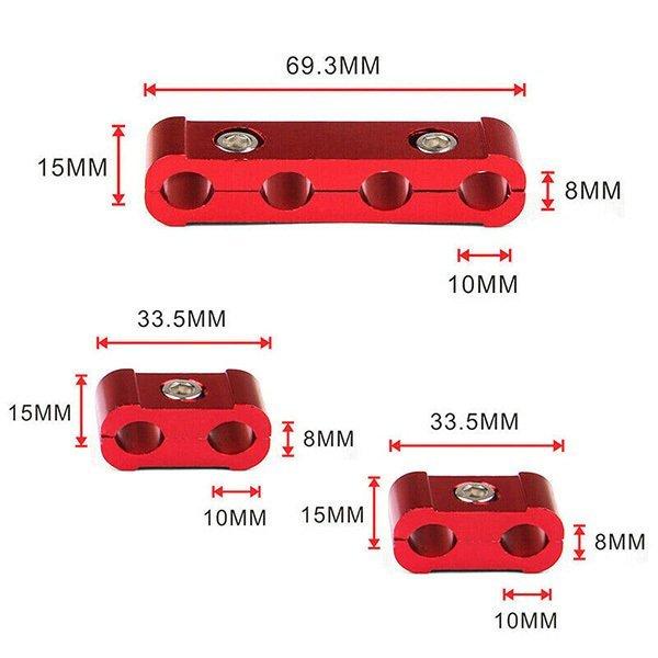 プラグコード セパレーター イグニッションワイヤークランプ ドレスアップ3pcセット ODGN2-YZA040｜outdoorgarage｜07