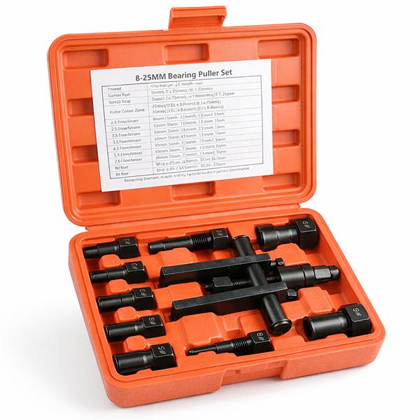 パイロットベアリングプーラーセット 8-29mm（32mm拡張可）エンジン