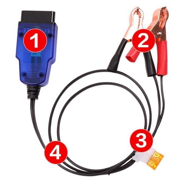 プロ仕様 メモリーバックアップ 保護ヒューズ付きバッテリー交換時データセーブツール Odgk2 Yzg050 期間限定特別価格