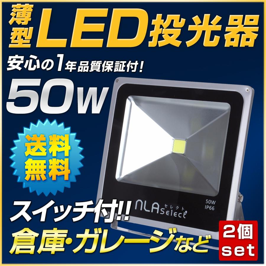 Led灯光器 屋内 屋外照明 広角1度 作業灯 100v対応 スイッチ プラグ付 防水ip66 看板灯 32 P873 E99o 2set Nlaセレクト 通販 Yahoo ショッピング