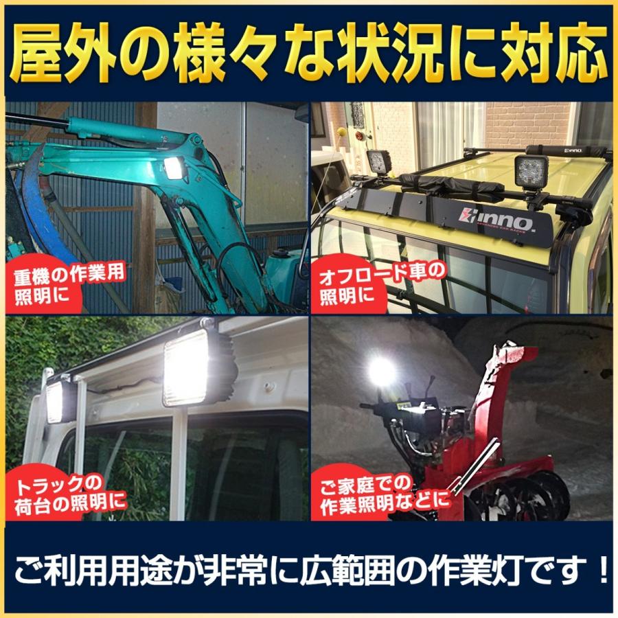 LED作業灯　27W　20個セット　12v　24v　トラックバックライト投光器　ledバックランプ　自動車