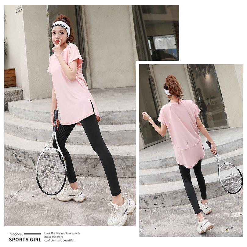 ヨガウェア トップス ロング レディース ホットヨガ フィットネス