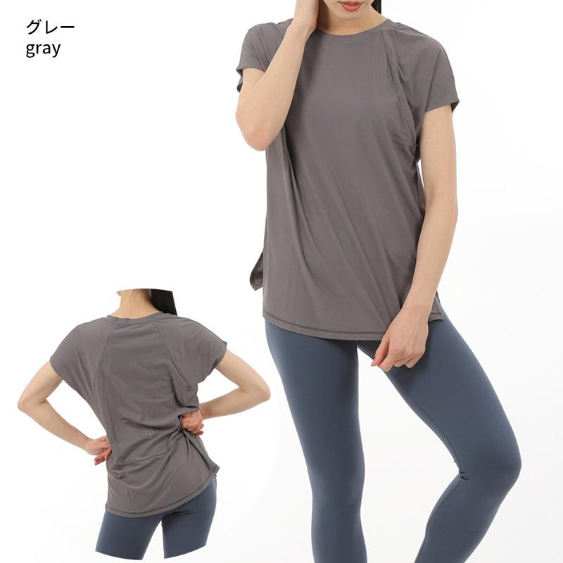 ヨガウェア トップス ロング レディース ホットヨガ フィットネス