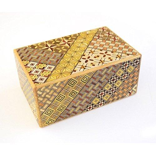 寄木細工 秘密箱 5寸21回仕掛け 箱根伝統工芸 海外土産