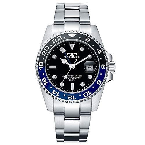全国宅配無料 Technos テクノス Gmt 限定モデル メンズ 腕時計 T2134nb 魅了 Atinkaonline Com
