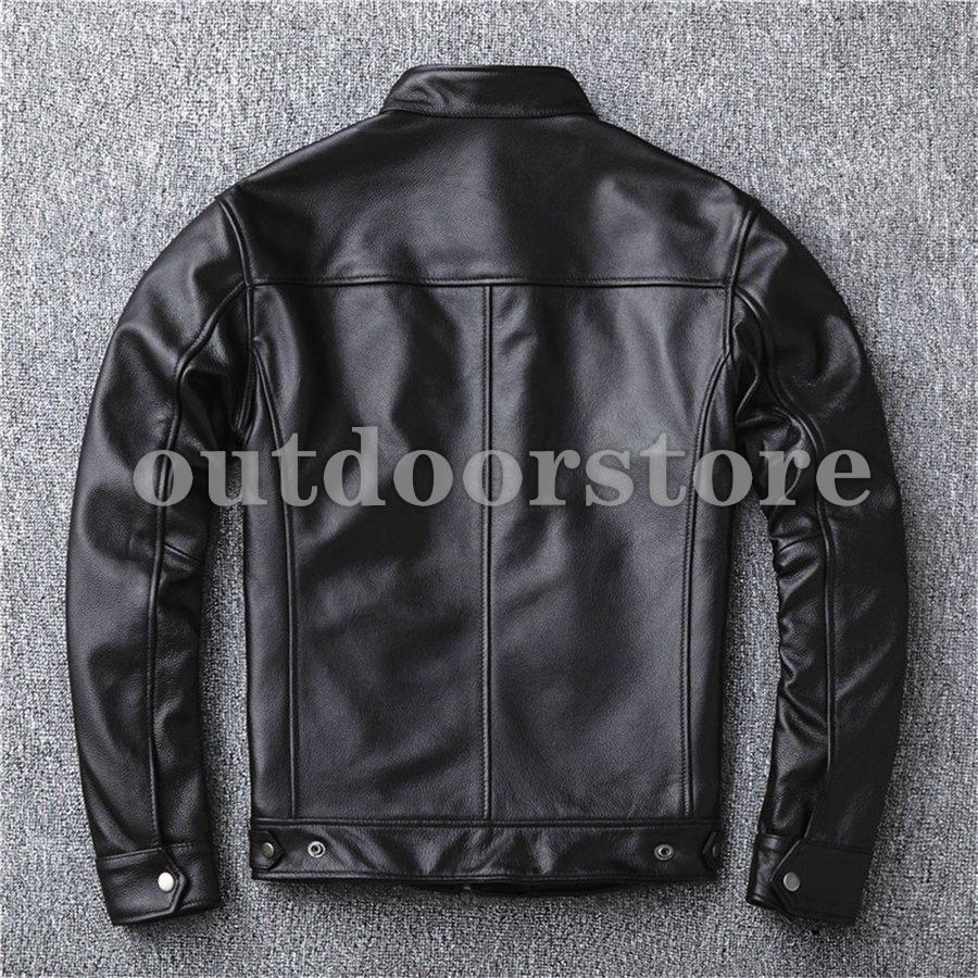 名作 レザージャケット メンズ ライダースジャケット 本革 かっこいい 黒 バイクジャケット ジャケット ライダース 革ジャン ジャケット牛革 ライダース 革ジャン レザージャケット サイズ Xl Www Buccella Com