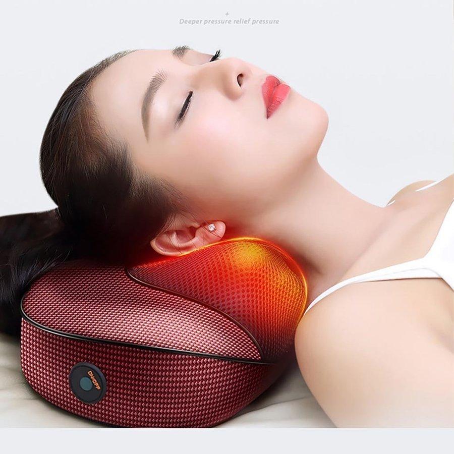 新作商品 腰痛 首 もみ 寝ながらマッサージ器 肩凝り 肩 腰 足 解消グッズ 腰痛 首 解消グッズ マッサージ機 首痛 肩こり 枕 マッサージ器 もみ玉マッサージロール 寝ながらマッサージ器 肩凝り 肩 腰 足 健康家電