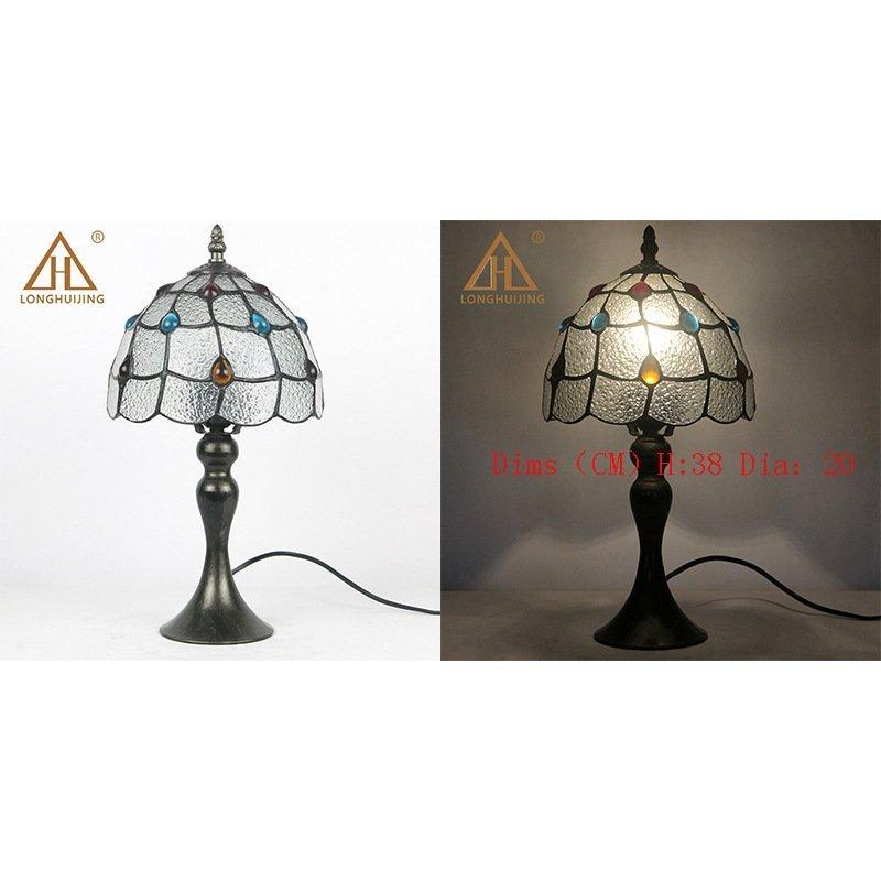 割引卸売り ベッドサイドランプ テーブルランプ花柄 ガラス工芸 ステンドグラス 綺麗 アンティーク インテリア 日本特売 Ssl Daikyogo Or Jp