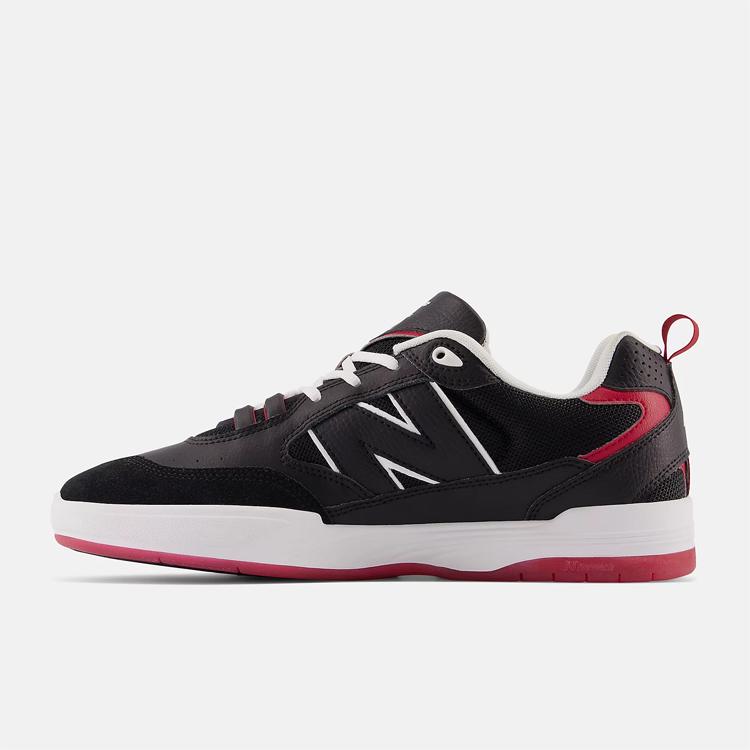 ニューバランス ヌメリック NM808BRD 27cm (US9) Dワイズ ブラック×レッド NEW BALANCE