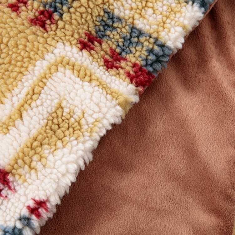 ペンドルトン ボアマフラー キャメル 18×115cm #19801908-024 PENDLETON｜outdoorstyle-belmo｜02