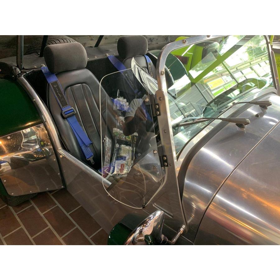 ケーターハム　ウインドウデフレクター　純正 CATERHAM ケータハムセブン用 純正ウインドウデフレクター