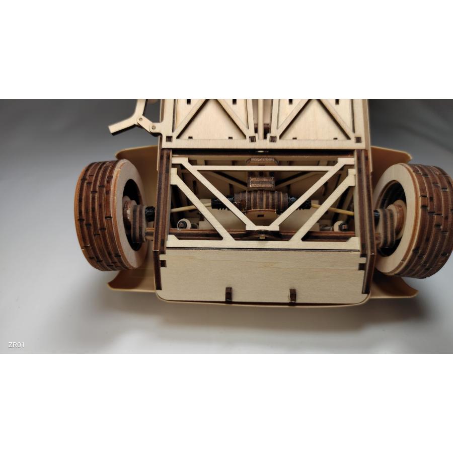 英国Caterham Cars社 公認 ESTON Craft 木製模型 組み立てキット ケータハム セブン Scale 1:10 |  | 11