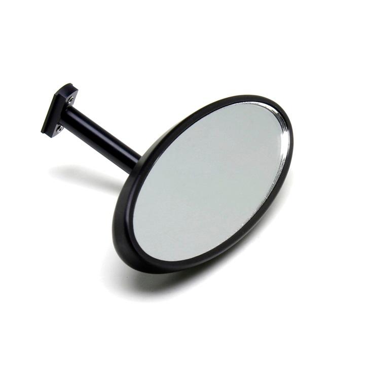 マイクロミラー 4インチ ブラック オーバルタイプ | 
