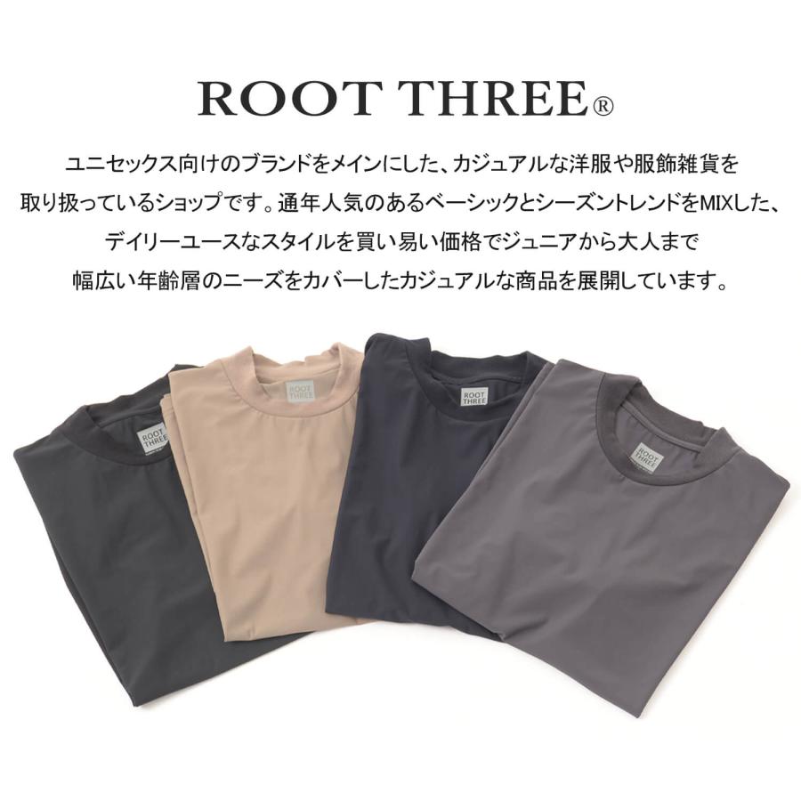 ROOT THREE（ルートスリー） Tシャツ 半袖 メンズ レディース 夏 接触