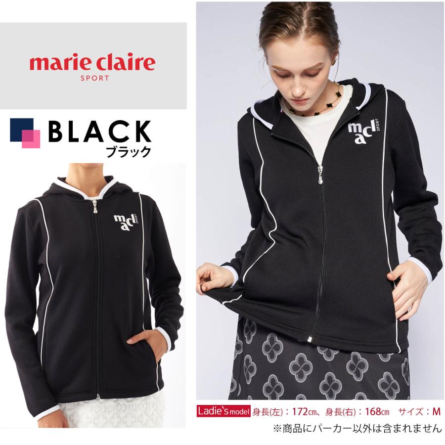 Marie Claire マリクレール スポーツ 長袖 裏起毛 ジャケット L Marie Claire marie claire GOLF マリクレール ゴルフウェア
