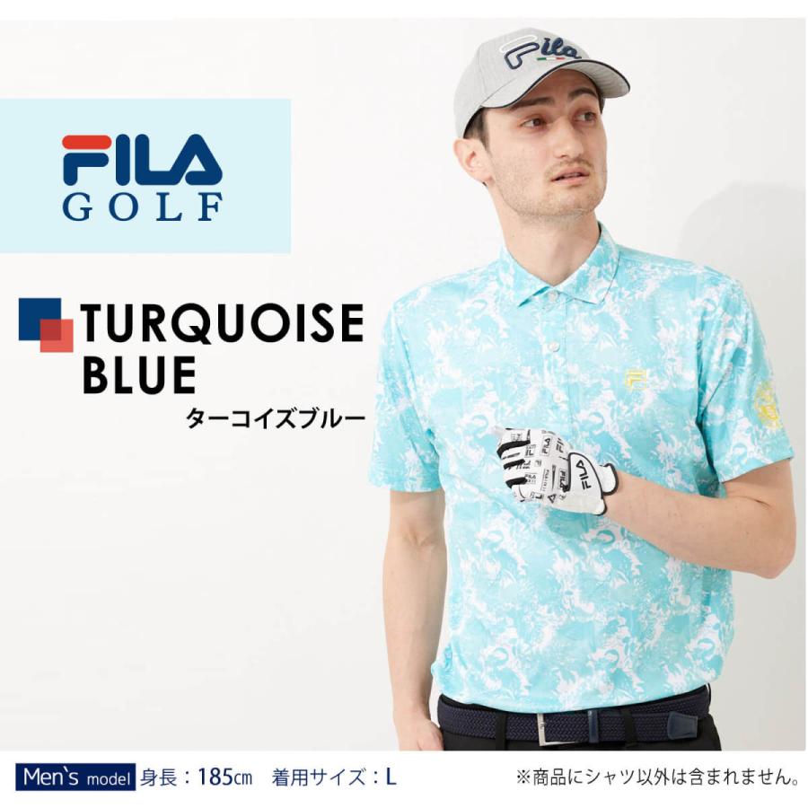 セール】FILA GOLF フィラ ゴルフウェア ポロシャツ メンズ 半袖 春 夏 コーディネートトップス 接触冷感 ひんやり 吸汗 速乾 ドライ 遮熱 UVカット karlas :742610:Karlas カルラス(OUTFIT) 通販 FILA フィラゴルフ ポロシャツ L