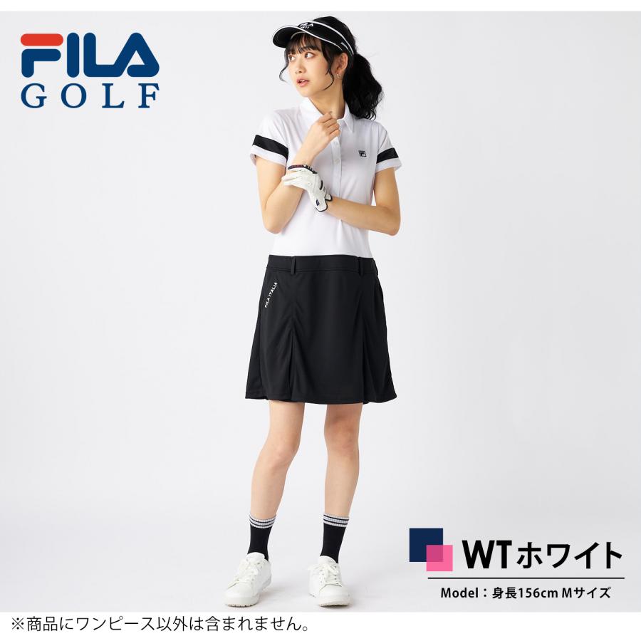 FILA GOLF 特価 フィラゴルフ 半袖 ワンピース ゴルフウェア