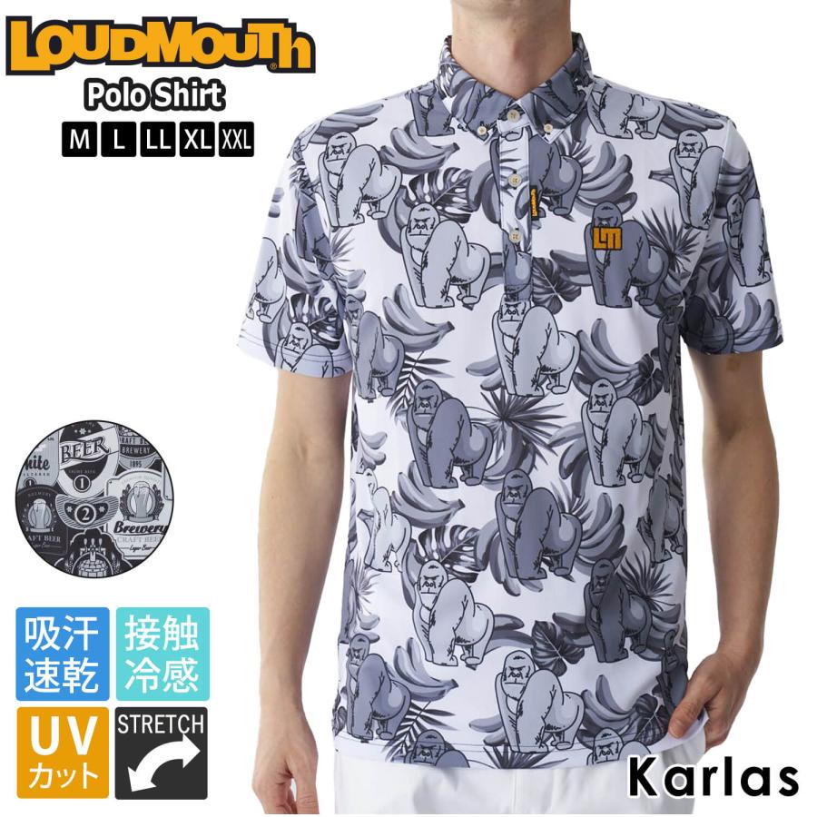 LOUDMOUTH Loudmouth ラウドマウス ゴルフウェア ポロシャツ