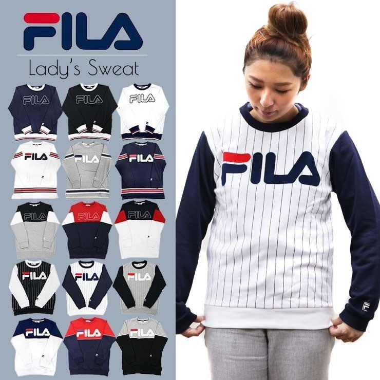 セールクーポン対象 フィラ スウェット Fila レディース プルオーバー トップス 上 トレーナー ブランド Outfit Ac Outfit 通販 Yahoo ショッピング